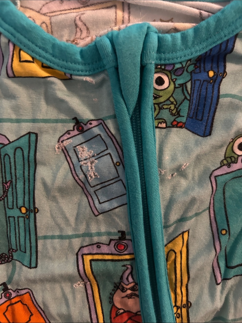 Monsters Inc. Scream Team Little Sleepies Zippie - Picture 2 of 3
